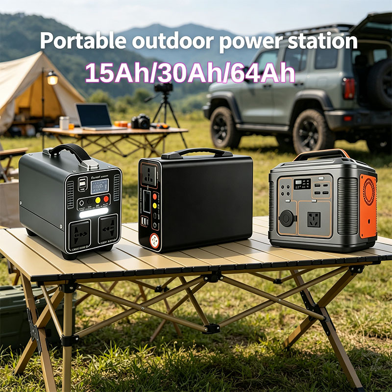 Outdoor Power Adapter Usb C - 300W Tragbare Powerstation 220V Outdoor-Energiespeicher-Stromversorgung 15Ah/30Ah/64Ah