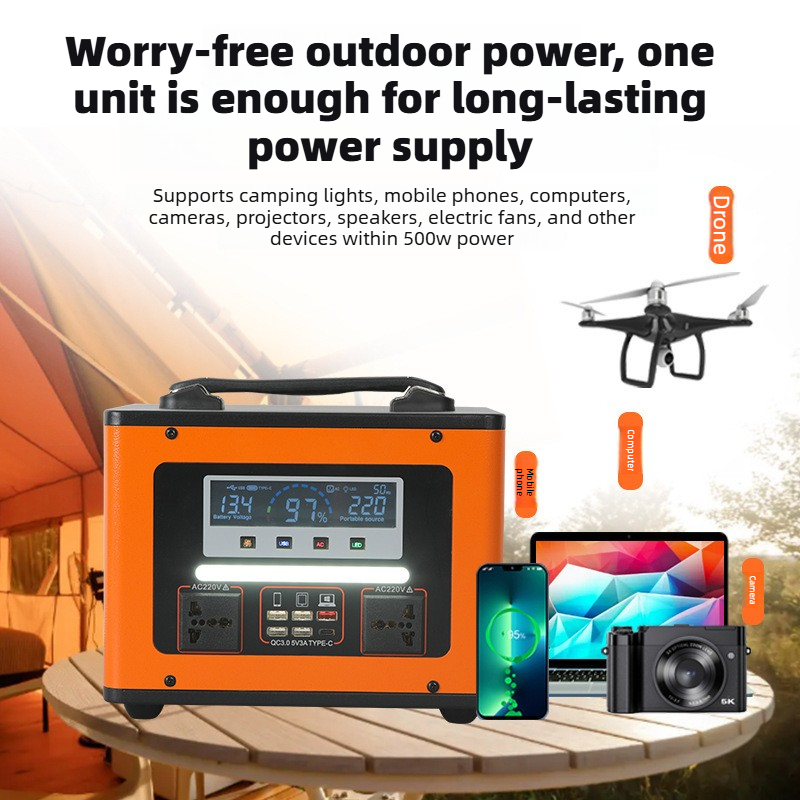 220V 600W Tragbare Powerstatio – Ac Outdoor Power Bewertung und Preis