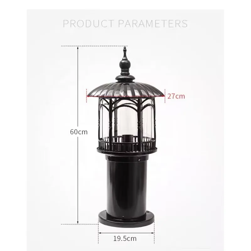 Moderne Tür-LED-Rasenleuchte,  – Ac Outdoor Power Bewertung und Preis