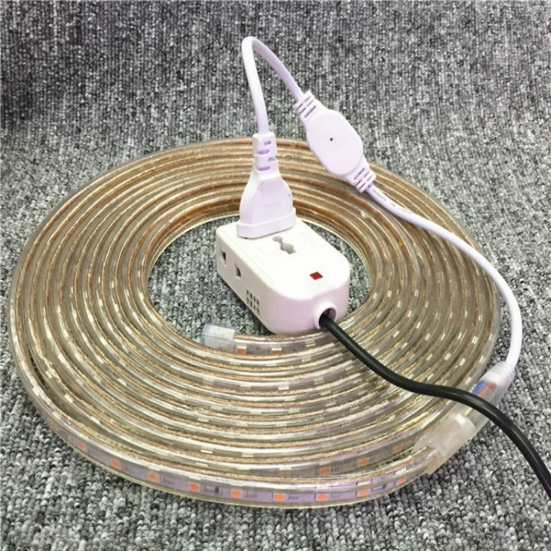 AC220V SMD 5050 LED-Streifen L – Outdoor Power Strip Weatherproof Bewertung und Preis